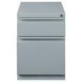thumbnail image 2 of Hirsh 20" Deep Mobile Pedestal File Cabinet 2 Drawer Box-File, Letter Width, Platinum, 2 of 5