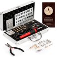 thumbnail image 1 of Kit de combustión de leña premium 42PCS | Bolígrafo de temperatura ajustable de 36 puntas con soporte de seguridad, plantilla de metal y alicates. Estuche de lujo e instrucciones gratuitos. Regalo com, 1 of 1