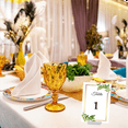 thumbnail image 3 of Acrylic Stands Clear Place Card Holders with Card Slot Table Numbers Display Stands Wedding Holders (24 Pieces), 3 of 8