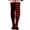 Red, variant on Babysbule Socks for Women Ladies Dark Castle Striped Make Up Ball Stockings Winter Warm Stockings