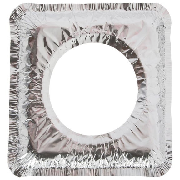 60 PCS Gas Oven Covers for Top Aluminum Foil Stove Burner Covers Gas Stove Liners