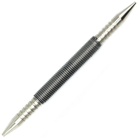 

Dual Head Nail Setter Hammerless 1/32Inch & 1/16Inch Nail Set 3500 PSI Striking Force Counter Punch