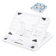 thumbnail image 1 of A Disipación de calor estable ergonómica de la canalización vertical del ordenador portátil del soporte ajustable de la altura del ordenador portátil, 1 of 5