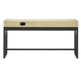 thumbnail image 5 of Weston Home Ivo 2-Drawer Desk with Power Outlet, Ivory White, 5 of 10