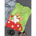 thumbnail image 3 of Cute Corgi In A Mug T-Shirt Women -Image by Shutterstock, Female 4X-Large, 3 of 4