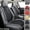 Black&Gray, variant on Car Seat Cover for Honda CR-V 5 Seats, Deluxe PU Leather Auto Front Rear Cushion Protector Full Set for Civic Hybrid Accord Insight Beige