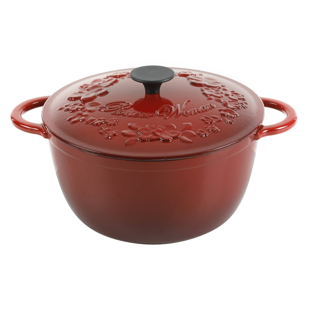The Pioneer Woman Timeless Beauty EnamelonCast Iron 6Quart Dutch