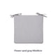 thumbnail image 2 of Cojín de asiento Moyic Verano Estilo simple Transpirable Resistente Moderno Cuadrado Color sólido gris claro 40x40cm, 2 of 6