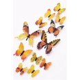 thumbnail image 2 of UHUSE 3D three-dimensional luminous simulation butterfly luminous sticker, 2 of 11