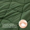 thumbnail image 3 of Edredón Bedsure, tamaño queen, color verde oliva, 3 of 8