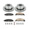 thumbnail image 3 of Power Stop Rear Stock Replacement Brake Pad and Rotor Kit KOE5487 Fits 2018 Ram 2500, 3 of 8