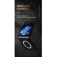 thumbnail image 2 of Magnetic Case for Samsung Galaxy Z Flip 6 5G Case Compatible with MagSafe Charger Carbon Fiber Slim Ultra Anti-Scratch Shockproof Cover, Black&Silver, 2 of 7