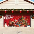 thumbnail image 3 of BotaniNest Snowman Garage Door Banner Merry Garage Door Hanging, 3 of 5