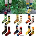 thumbnail image 2 of AB Edition Chaussettes Asymétriques Couple Mode Moyenne Haute Coton Coloré Mode Rue 46 EU37-44, 2 of 6
