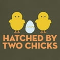 thumbnail image 3 of CafePress - Hatched By Two Chicks Dark T Shirt - Men's Classic Graphic Cotton T-Shirt, 3 of 4