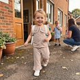 thumbnail image 2 of Mercatoo Toddler Girls Cute Clothes Sets Baby Girl Sweet Casual Summer Outfits Plaid Tank Tops Matching Ruffl1 He1 Wide Leg Pants Set, 2 of 9