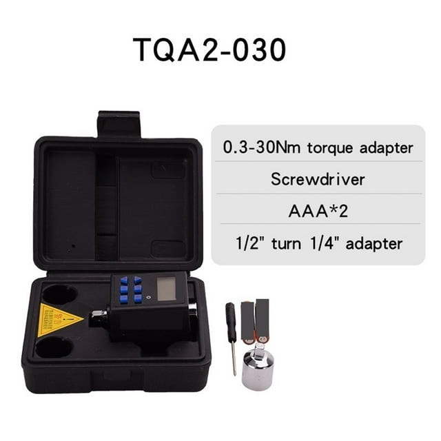 Electronic Digital Display Torque Wrench Adapter 0.3-340NM Torque Meter With Backlight Function ,Easy Operate