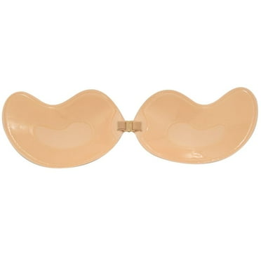 Strapless Women'S Bra Chest Stick Hook Breathable No Steel Ring Gathered Underwear Suitable For Dresses Light Skin Tone Cup A