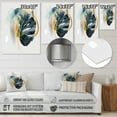 thumbnail image 4 of DESIGN ART Designart "Green Philodendron Leaf I" Floral Leaves  Metal Wall Art 24 in. wide x 32 in. high, 4 of 5