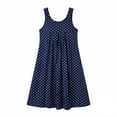 thumbnail image 3 of FRSASU Summer Dresses for Women Sleeveless Casual Floral Loose Tank Beach Sundress with Pockets Navy, 3 of 7