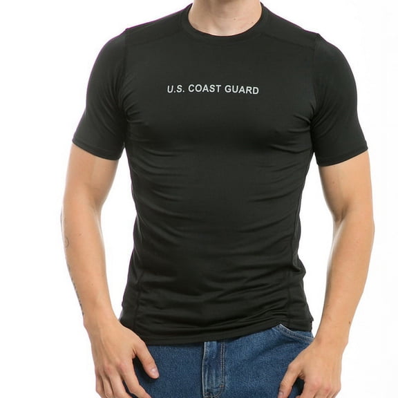 S30-CST-BLK-02 RapidCool T-Shirts, Coastguard, Black, Medium