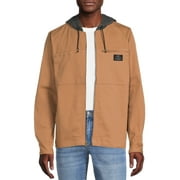 Tony Hawk Men's Stretch Twill Hooded Shacket