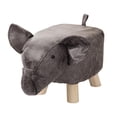 thumbnail image 3 of Taburete otomano, taburete ergonómico con almohadillas antideslizantes, patas de madera portátiles, taburete para inodoro, taburete para sala de juego, 3 of 9