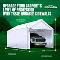 thumbnail image 3 of Caravan Canopy Domain 10' x 20' Straight Leg Canopy Tent Set, Sidewalls Only, 3 of 12