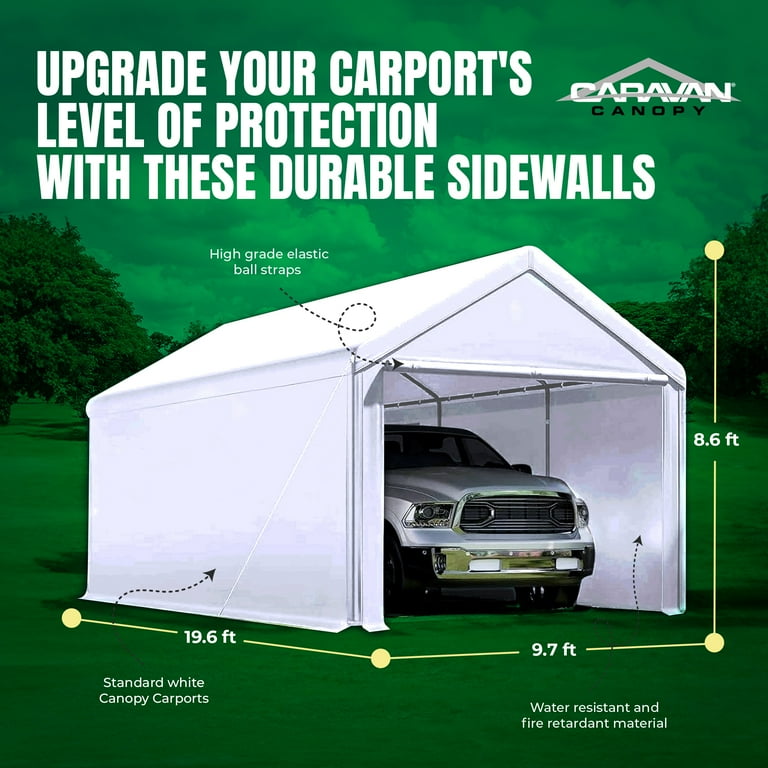 Caravan Canopy Domain Heavy Duty Outdoor Enclosed Party Tent, 10