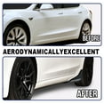 thumbnail image 2 of CROSSDESIGN Side Skirt Panel Kit Rear Bumper Lip Splitter Winglet Body Fit for 2017-2021 Tesla Model 3, 2 of 9