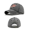 thumbnail image 4 of Lroveb Independence Day Baseball Caps Women Men American Flag Graphic Casquette Embroidery Sun Hat Trucker Hip Hop Hat, 4 of 4