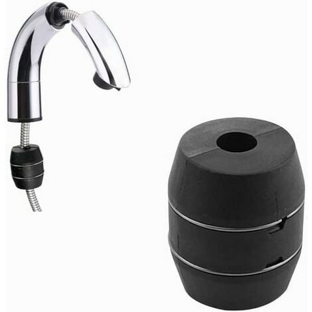 Manguera de grifo retráctil Rose-Kitchen, bola de gravedad para grifo de fregadero de cocina, piezas de repuesto para rociador retráctil de lavabo de fregadero (tamaño: tipo anillo de acero)