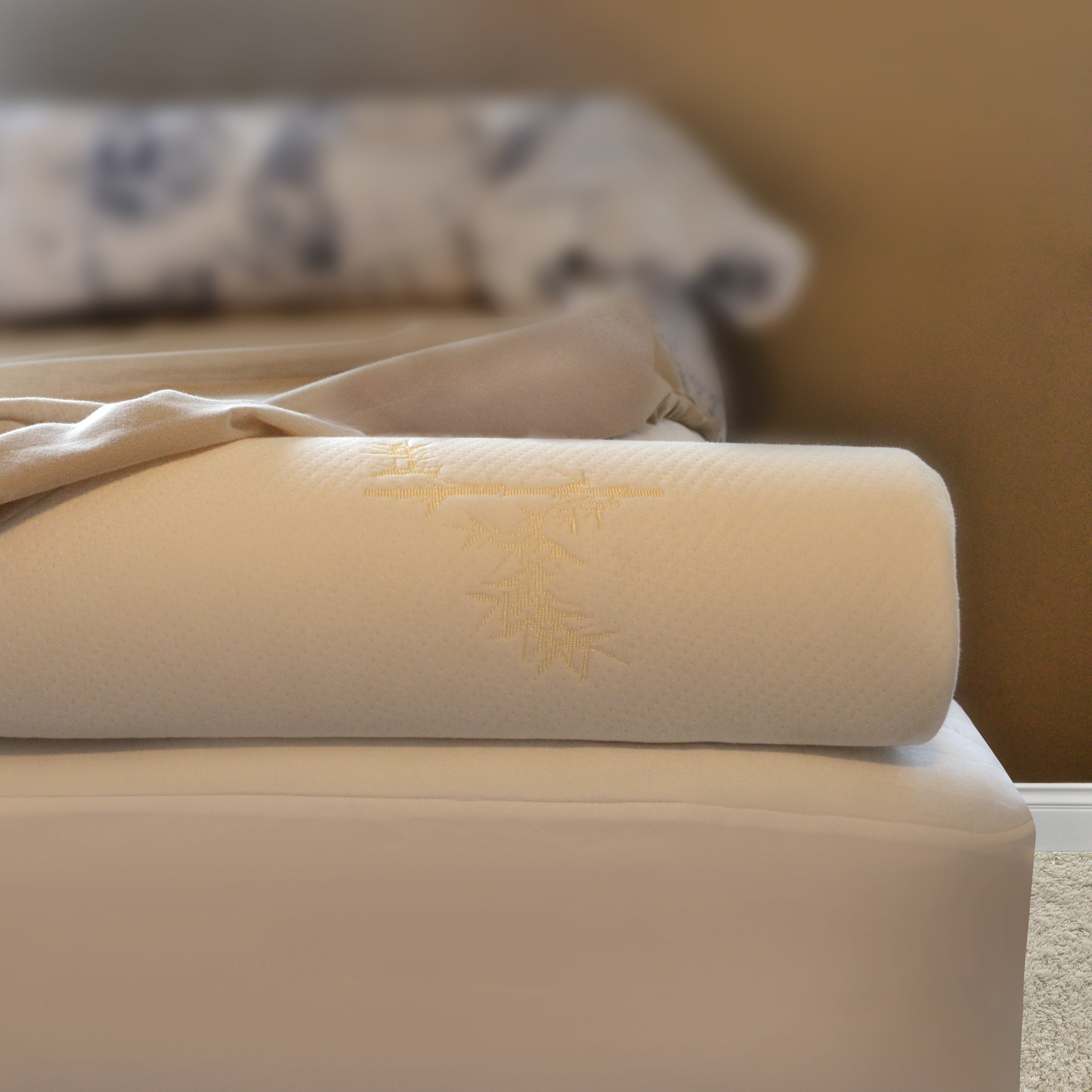 Milliard Bed Bumper (2Pack) Toddler Foam Bed Rail with Washable Cover and NonSlip Bottom 52