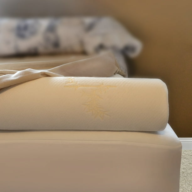 Milliard Bed Bumper (2Pack) Toddler Foam Bed Rail with Washable Cover