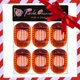 thumbnail image 5 of Pinzas para el pelo RC ROCHE Ornament planas, 6 unidades, cuadradas, marrón francés, 5 of 5