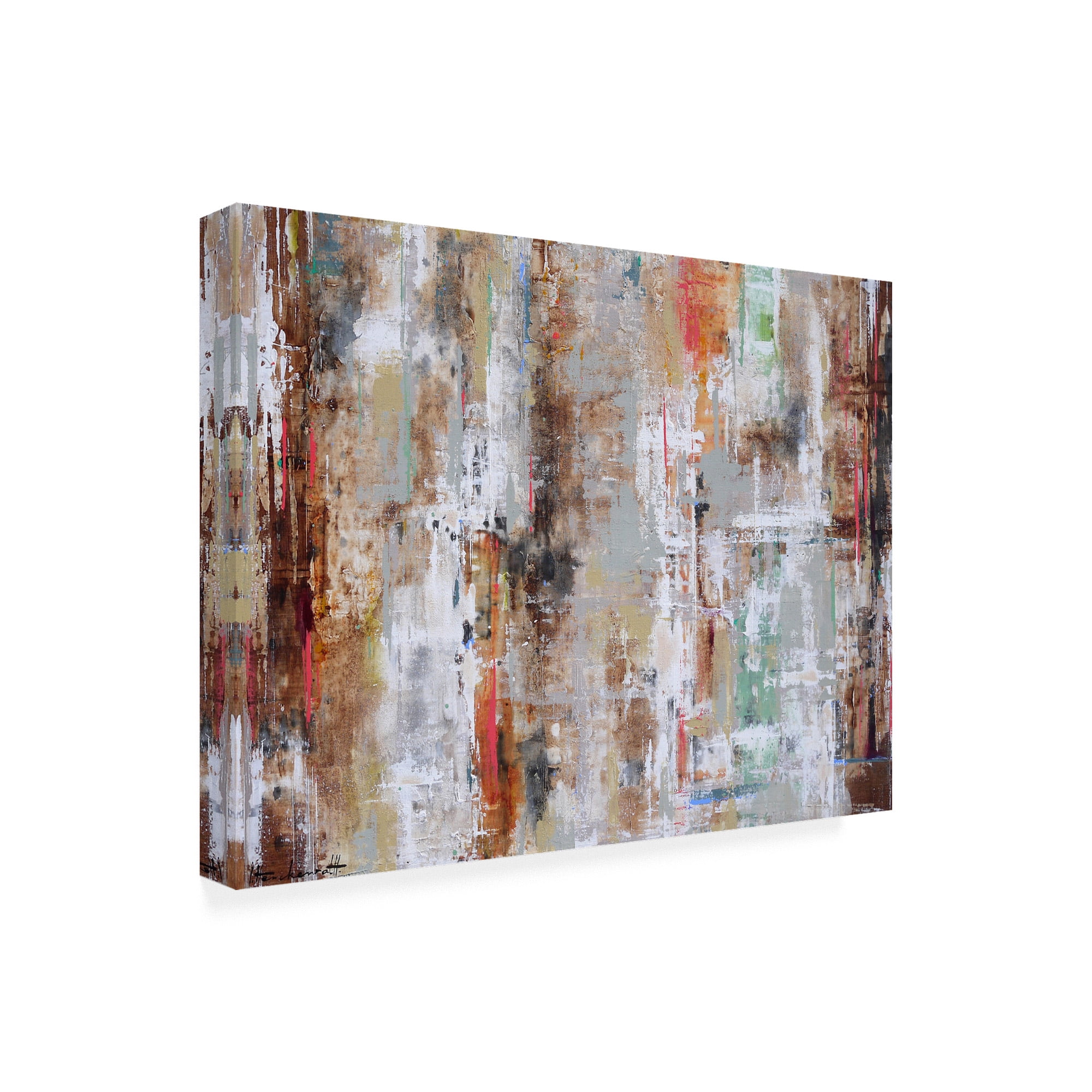 Trademark Fine Art 'Wood Reflection' Canvas Art by Ingeborg Herckenrat