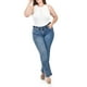 thumbnail image 4 of Jeans bootcut con strech Roman Fashion, 3727 (Azul medio) azul 36, 4 of 6
