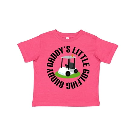 

Inktastic Daddys Little Golfing Buddy Gift Toddler Boy or Toddler Girl T-Shirt