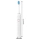 thumbnail image 3 of Fiudx Cepillo de Dientes Eléctrico, 8 Cabezales Incluidos, 6 Modos de Limpieza Disponibles, Tecnología de Limpieza Profunda, Diseño Impermeable Ipx7, Tamaño Compacto Ideal para Viajes, Solución para, 3 of 6