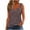 Print-Brown, variant on Jewelreauty Womens Notched Neck Casual Tank Tops Summer Sleeveless Loose Shirts Basic Tunic Blouse Tee (L, Hot Pink)