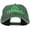 Dk Green, variant on Irish and Shamrock Outline Embroidered Washed Cotton Cap - Black OSFM