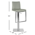 thumbnail image 4 of SAFAVIEH Ember Swivel Bar Stool Grey, 4 of 6