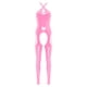 thumbnail image 3 of Mono de látex sexy para mujer, traje de gato, lencería de aspecto mojado, de cuero, sin mangas, con entrepierna abierta, ropa de club para fiestas de pole rave, 3 of 5
