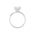 thumbnail image 3 of Cora Jewellery 2CT Round Moissanite Solitaire Engagement Ring For Women, 10K White Gold, 3 of 5