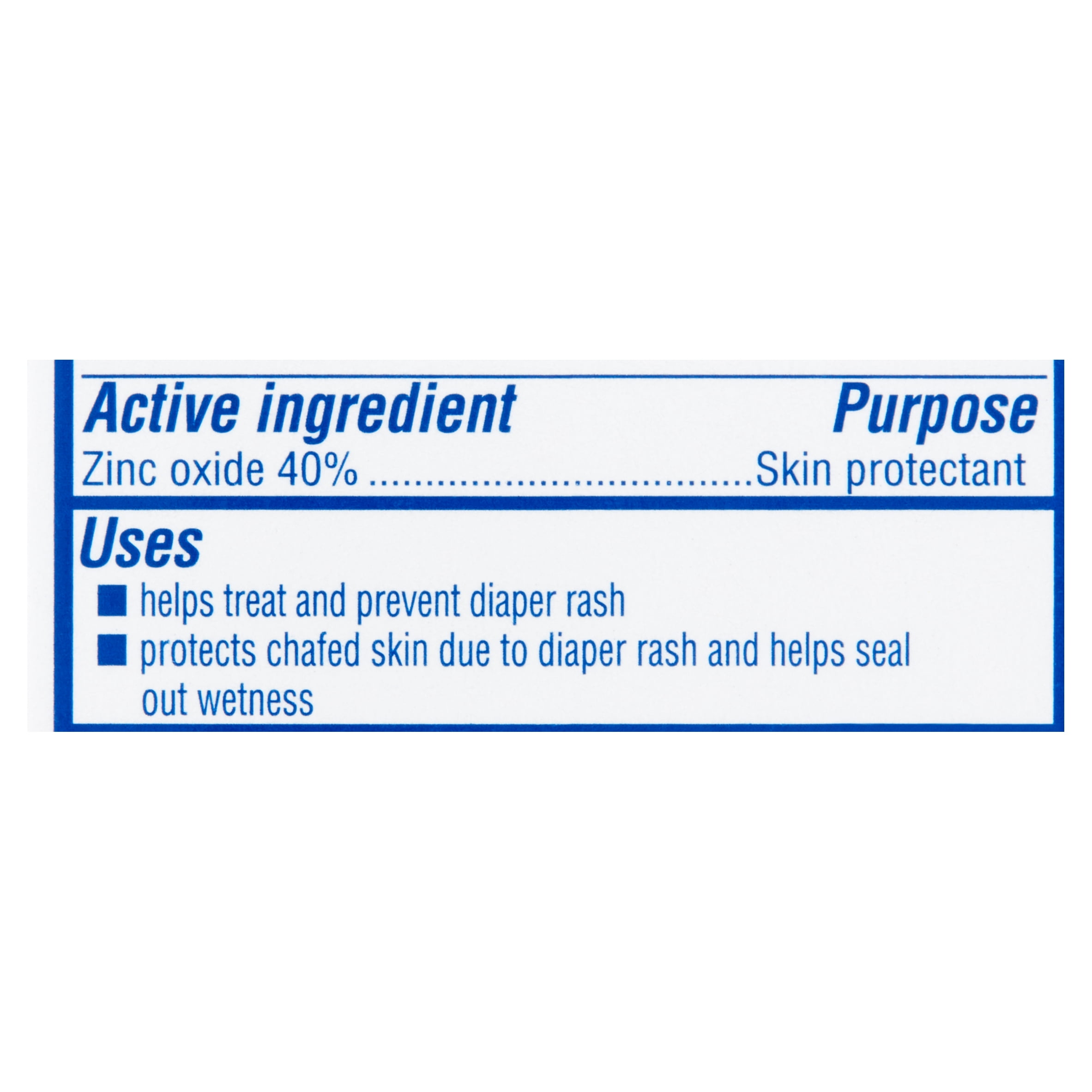 equate baby diaper rash ointment