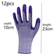 thumbnail image 3 of Pares de guantes de jardinería universales, guantes de trabajo antideslizantes de protección laboral, 3 of 6