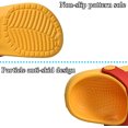 thumbnail image 2 of Kids Boys Girls Dinosaur Slippers Toddler Slip On Lightweight Beach Pool Sandals (Yellow) 18, 2 of 5