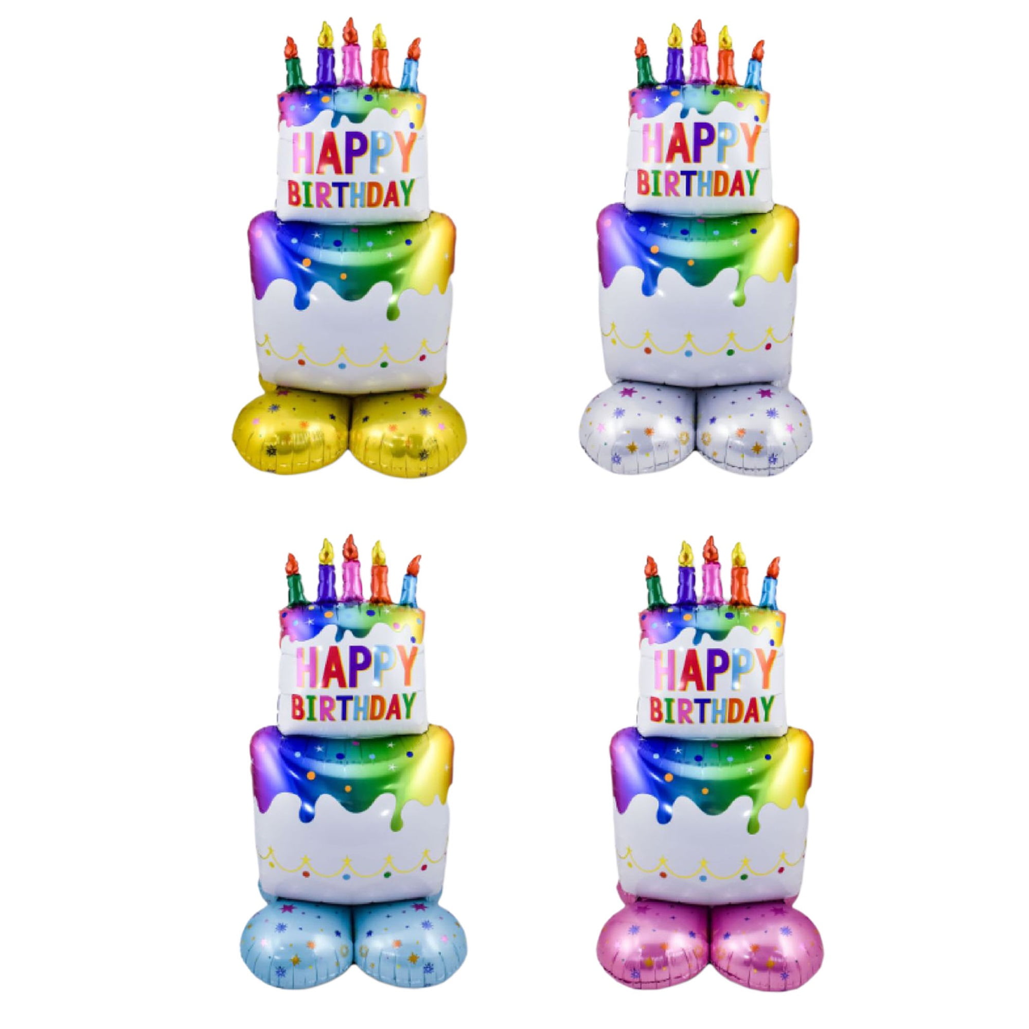 Halloween Inflatables Stacked Decoration, Halloween Blow Up Yard Decor