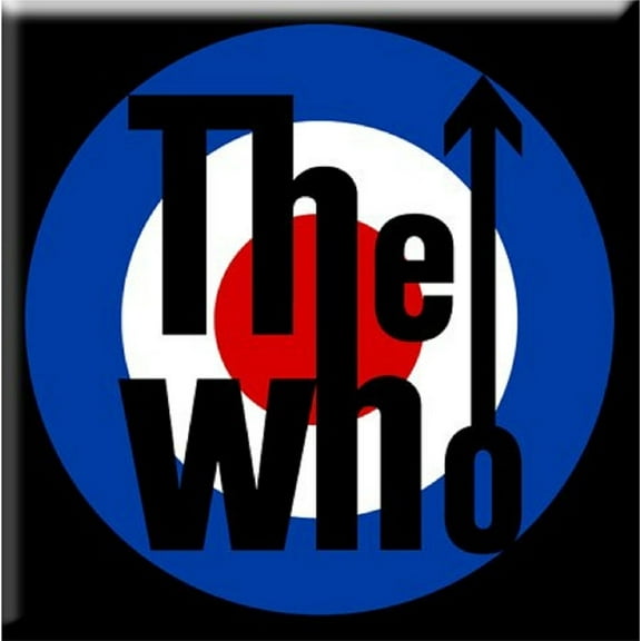 The Who Target Logo new Official 76mm x 76mm Fridge Magnet