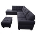 thumbnail image 2 of PonLiving Ricka Sectional with Ottoman / Orientation: Left Hand Facing, 2 of 3